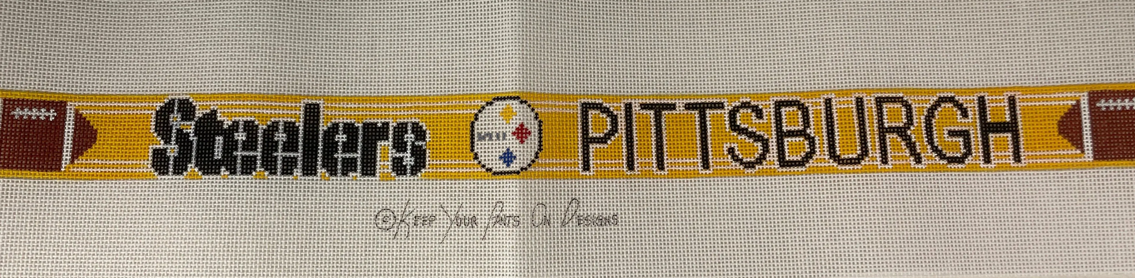 * Keep Your Pants on Designs 371 Pittsburgh Steelers Belt