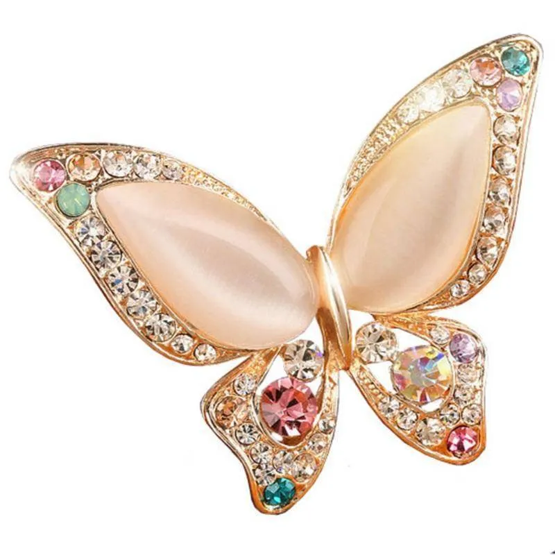 3 Colors  Brooches  Butterfly