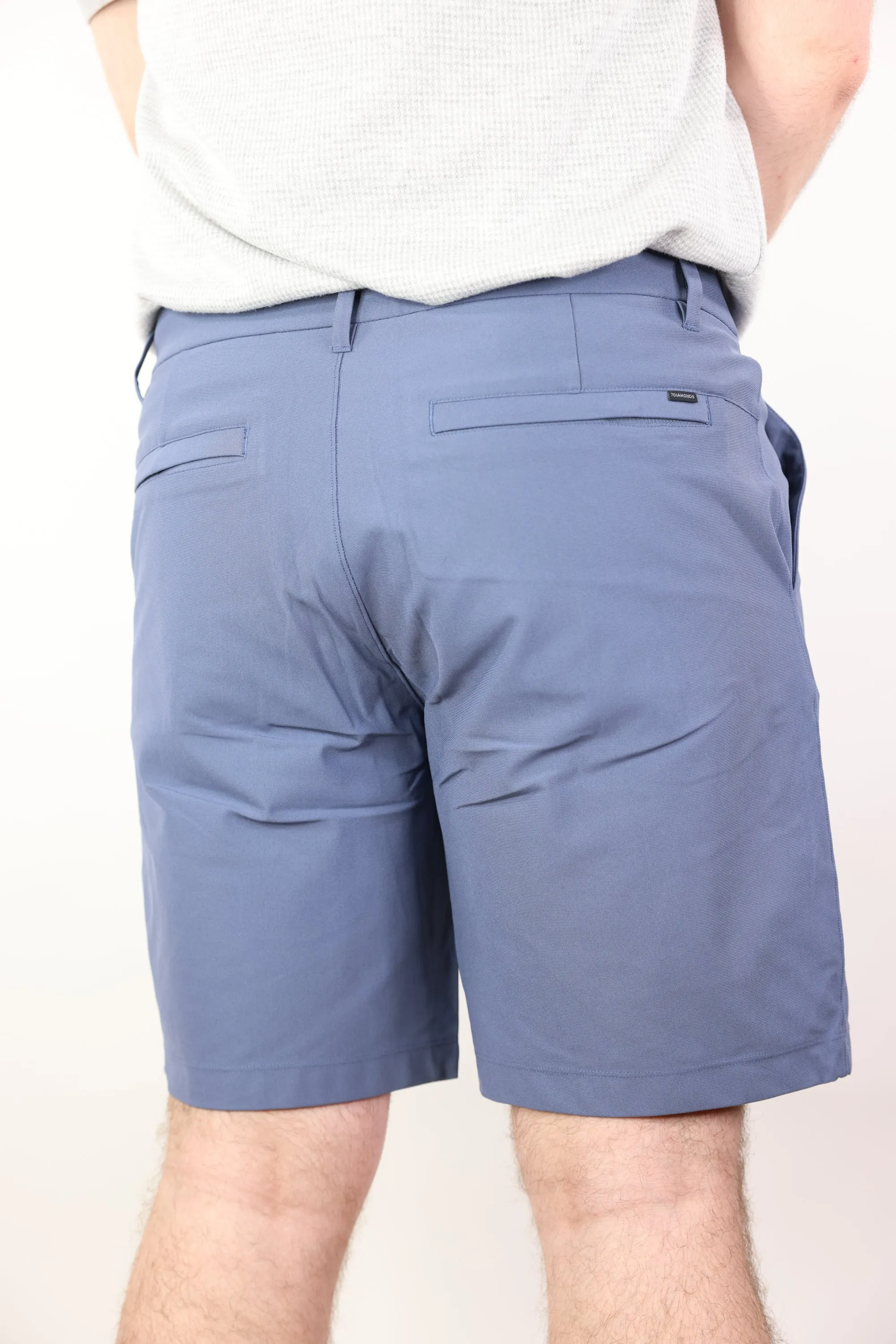 7 Diamond Infinity Chino Shorts Blue