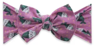 Baby Bling Kitty Magic Printed Knot Headband