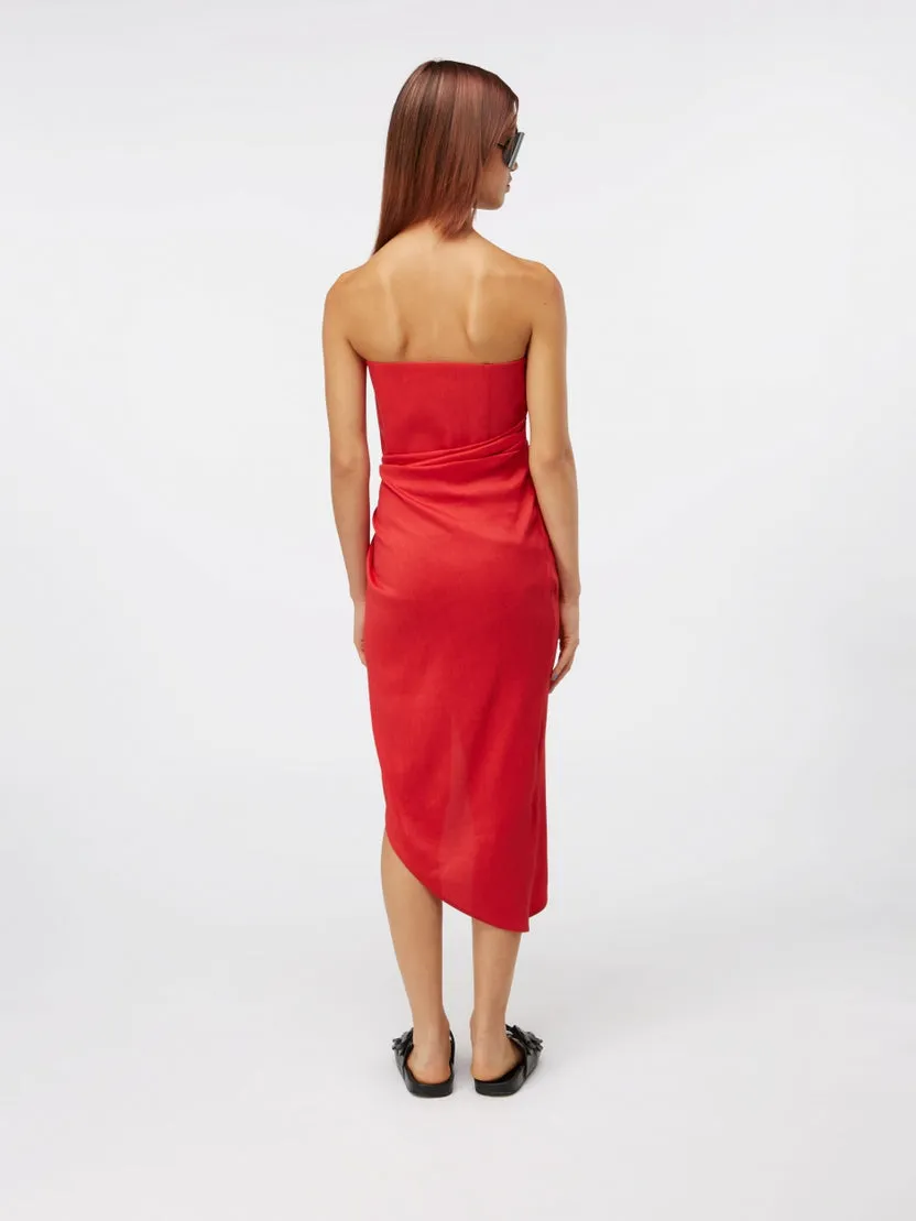 Gauge81 LICA MIDI LINEN- Scarlet
