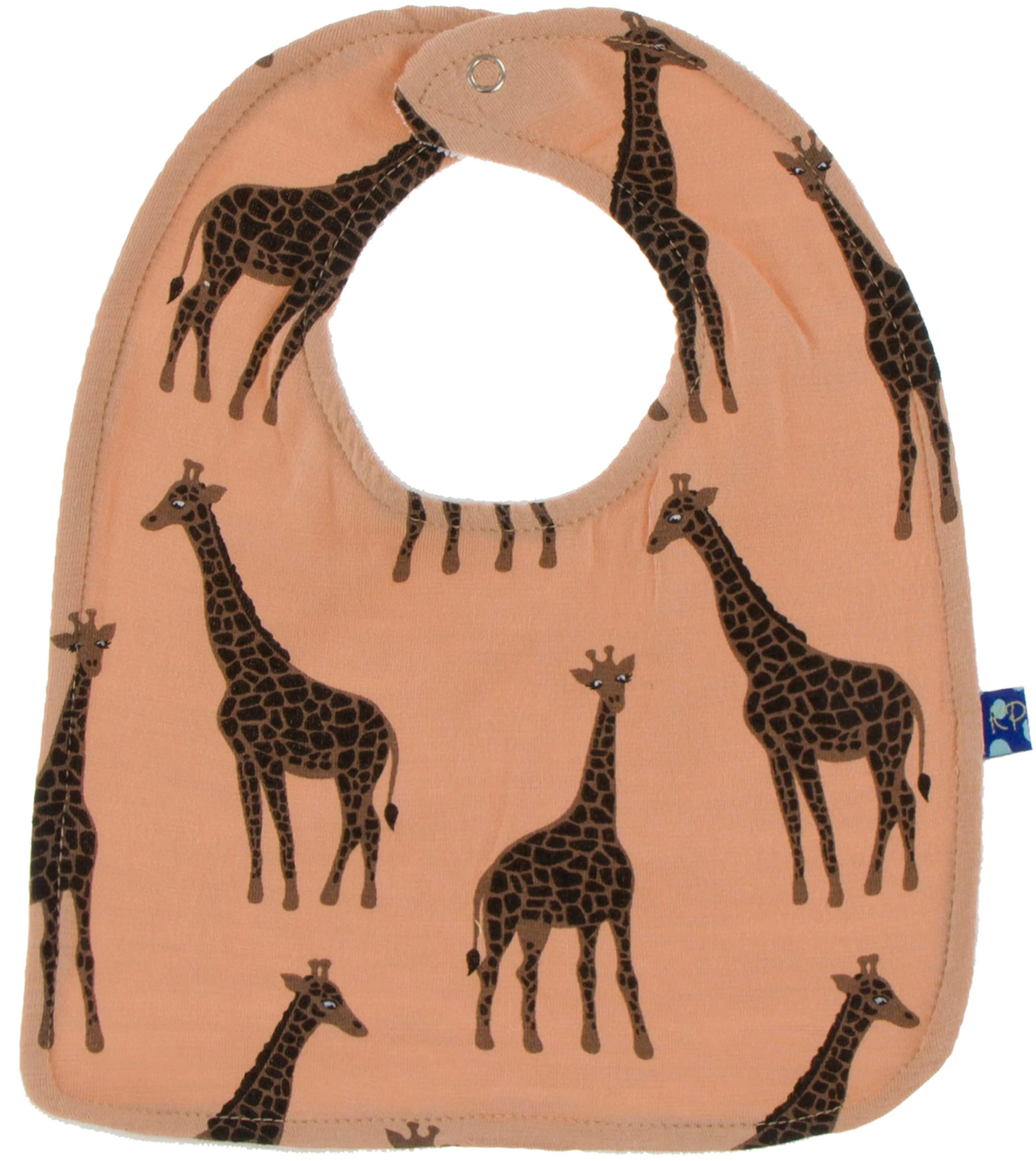 KicKee Pants Bib Set-Lions/African Pattern/Suede Giraffe