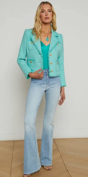 L'AGENCE Sylvia Collared Jacket