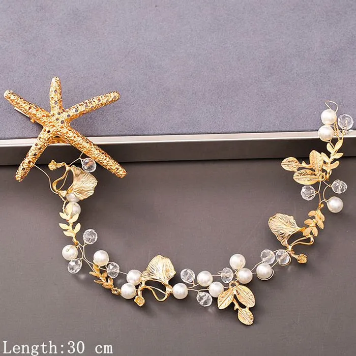 Luxury Pearl and Rhinestone Hair Accessories for Wedding Party