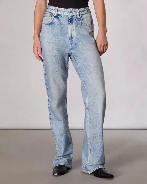 RAG & BONE MIRAMAR SHEA HIGH-RISE FULL-LENGTH JEAN