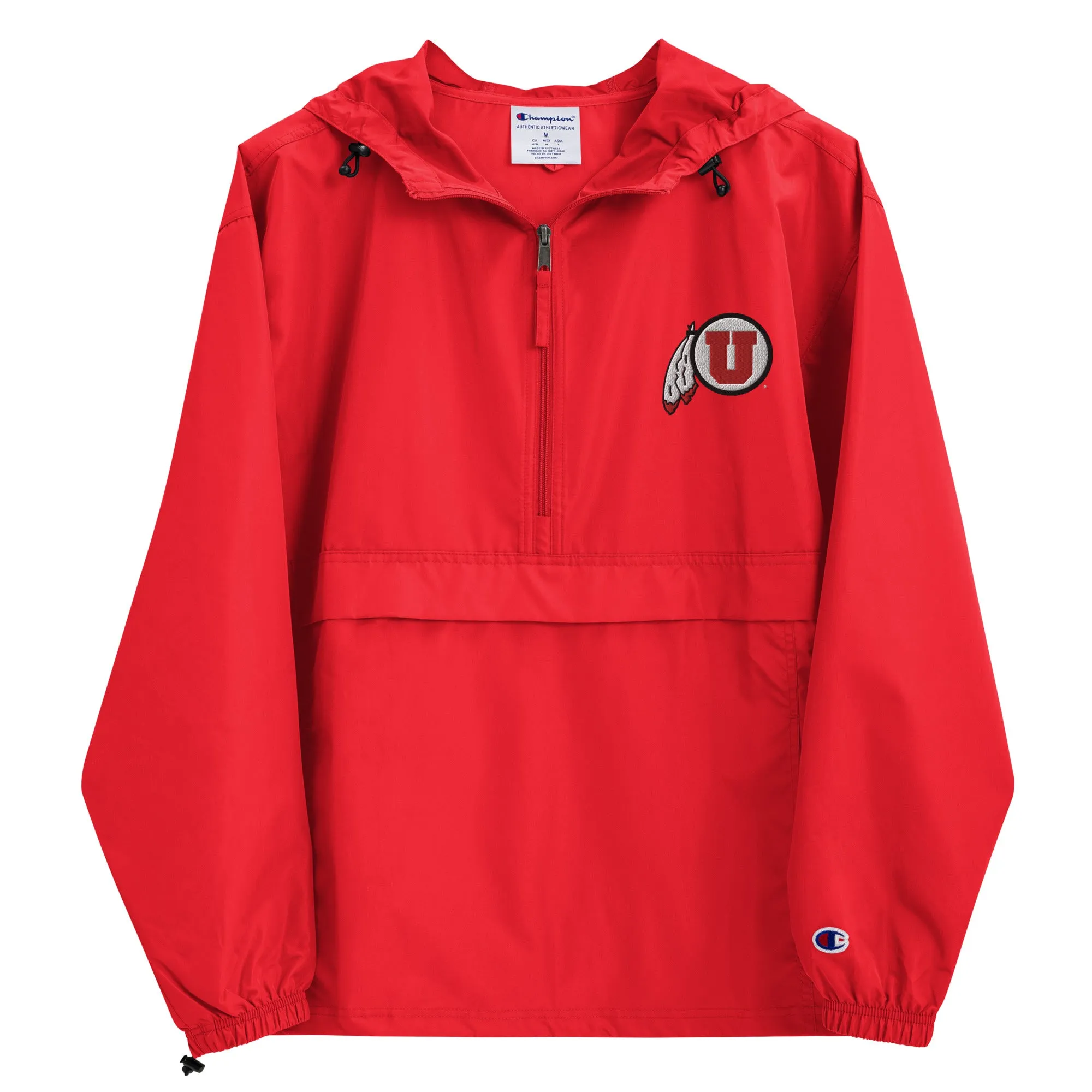 Utah Embroidered Windbreaker Jacket