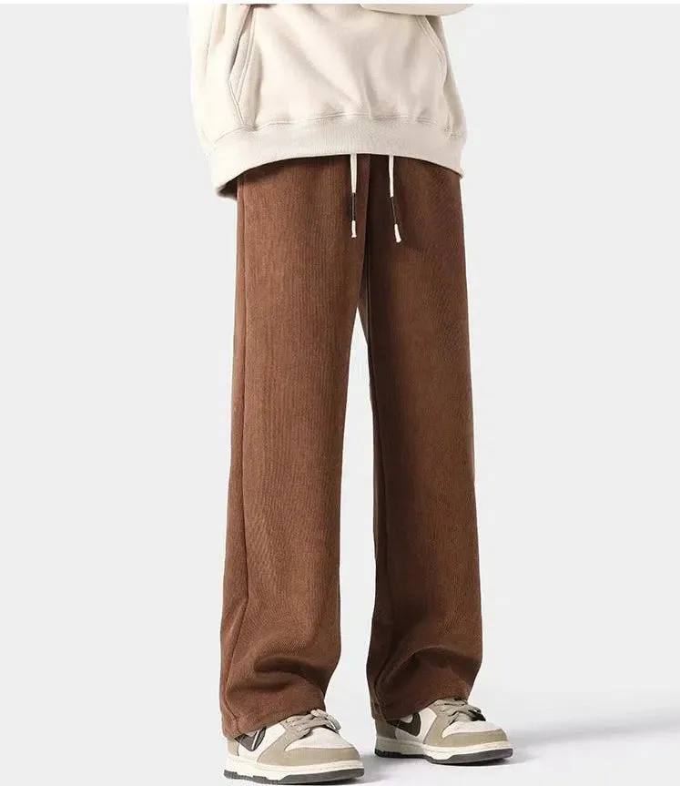 Velvet Drawstring Sweatpants